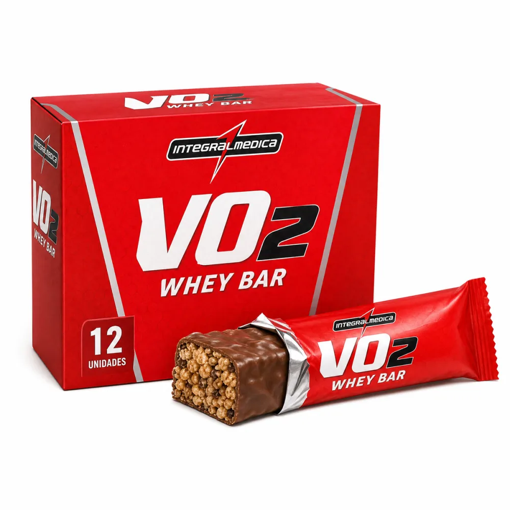 VO2 Whey Bar Caixa 12 unidades
