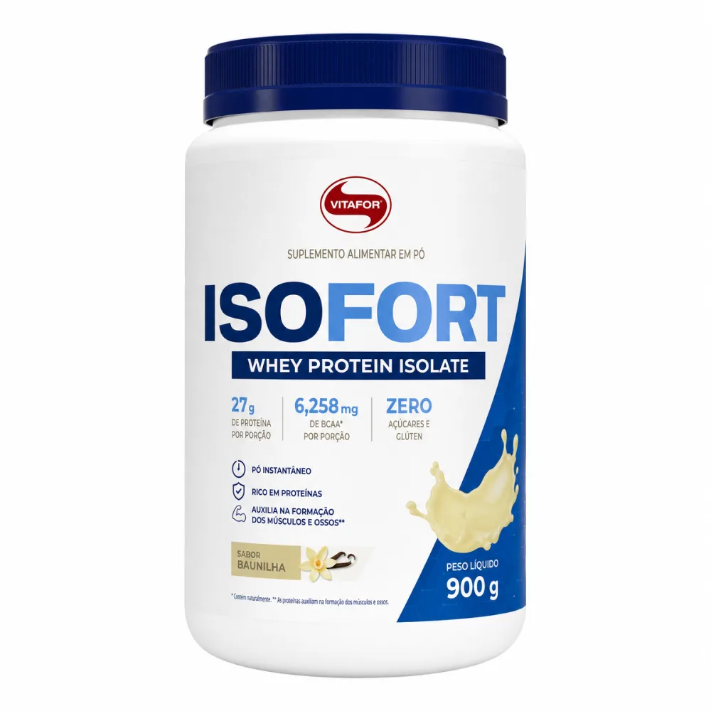 Isofort Whey Isolado 900g