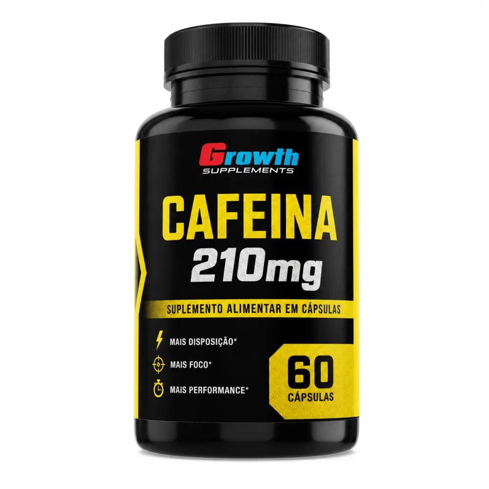 Cafeína 210mg 60 Cápsulas